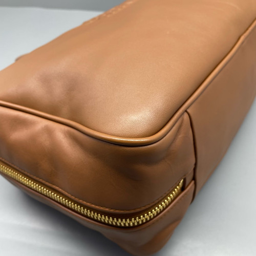 Miu Miu Beau Large Calfskin Tan