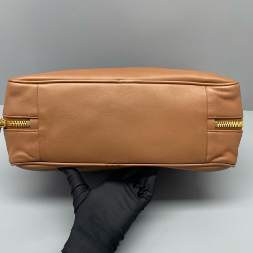 Miu Miu Beau Large Calfskin Tan