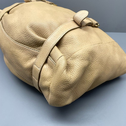 Prada Tote Bag Calfskin Natural Tan Prada Tote Bag Calfskin Natural Tan