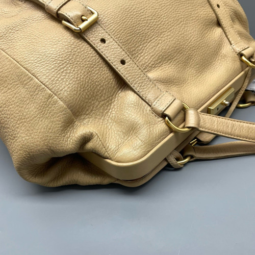 Prada Tote Bag Calfskin Natural Tan Prada Tote Bag Calfskin Natural Tan