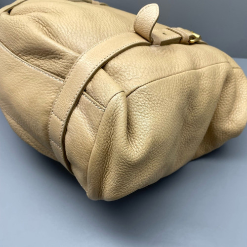 Prada Tote Bag Calfskin Natural Tan Prada Tote Bag Calfskin Natural Tan
