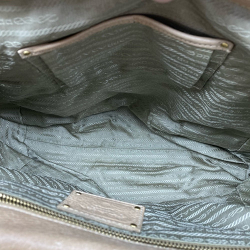 Prada Tote Bag Calfskin Natural Tan Prada Tote Bag Calfskin Natural Tan
