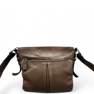 Prada Shoulder Bag Calfskin Dark Brown Prada Shoulder Bag Calfskin Dark Brown