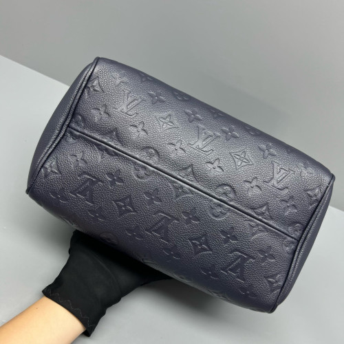 Louis Vuitton Speedy Bandouliere 25 Monogram Empreinte Dark Blue