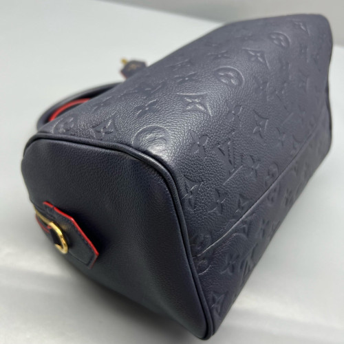 Louis Vuitton Speedy Bandouliere 25 Monogram Empreinte Dark Blue