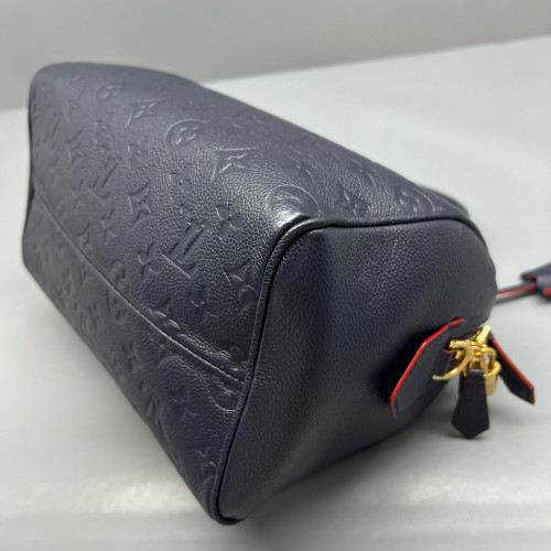 Louis Vuitton Speedy Bandouliere 25 Monogram Empreinte Dark Blue