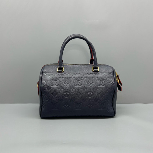 Louis Vuitton Speedy Bandouliere 25 Monogram Empreinte Dark Blue