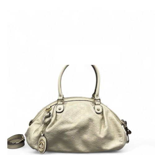 Gucci Shoulder Bag Guccissima White