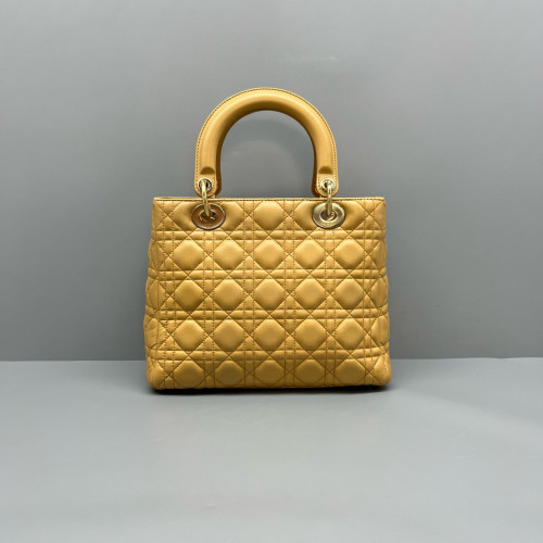 Dior Medium Lady Dior Calfskin Natural Tan Dior Medium Lady Dior Calfskin Natural Tan
