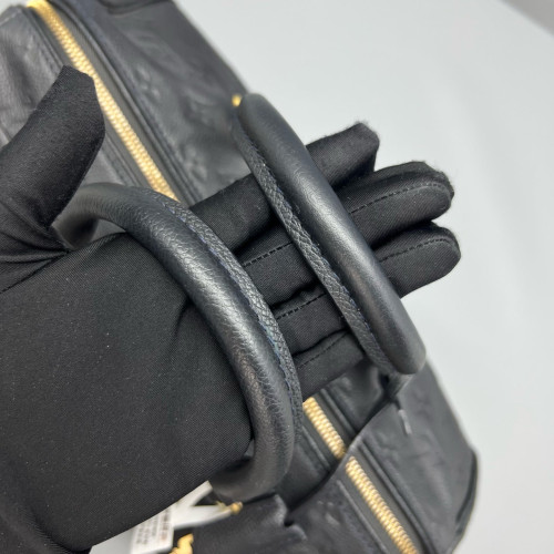 Louis Vuitton Speedy Bandouliere 30 Monogram Empreinte Navy Black