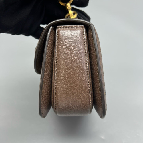 Gucci Bamboo 1947 Mini Monogram Jumbo GG Brown Beige