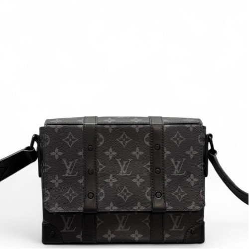 Louis Vuitton Trunk Messenger Monogram Eclipse Black