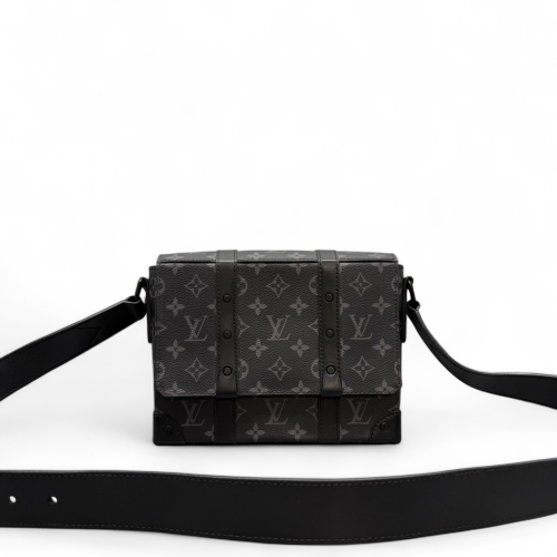 Louis Vuitton Trunk Messenger Monogram Eclipse Black