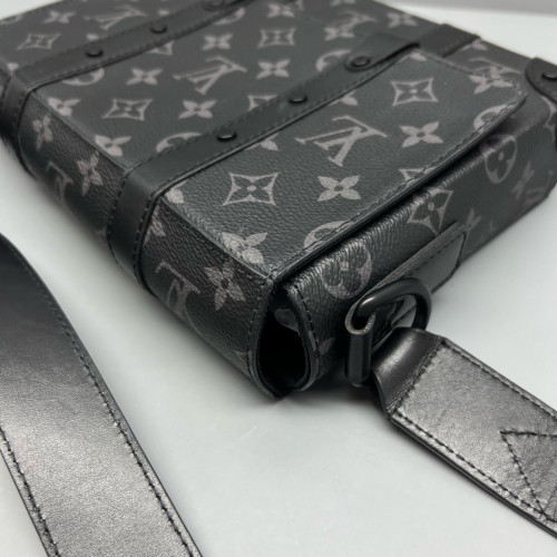 Louis Vuitton Trunk Messenger Monogram Eclipse Black