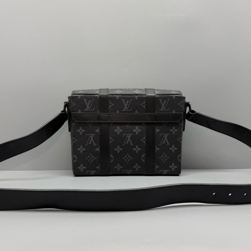 Louis Vuitton Trunk Messenger Monogram Eclipse Black