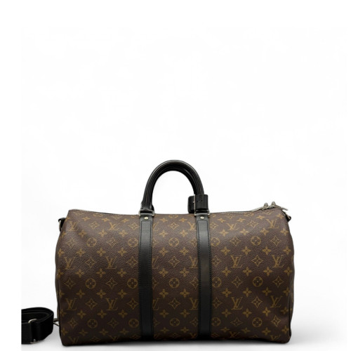 Louis Vuitton Keepall Bandouliere 45 Monogram Brown