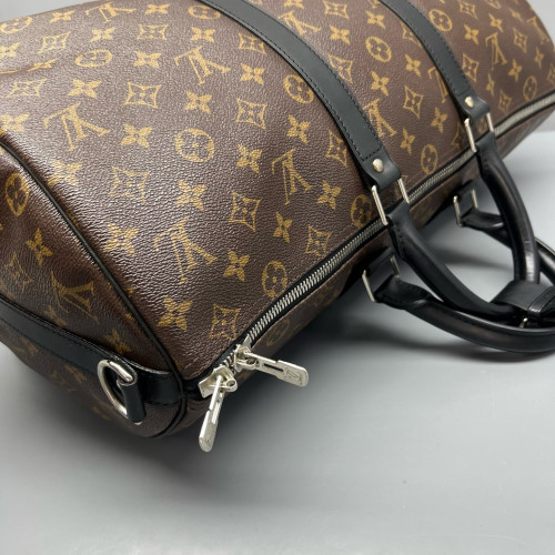 Louis Vuitton Keepall Bandouliere 45 Monogram Brown