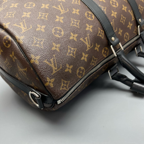 Louis Vuitton Keepall Bandouliere 45 Monogram Brown