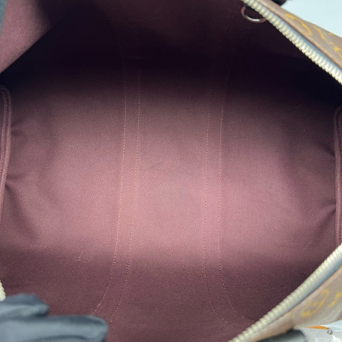 Louis Vuitton Keepall Bandouliere 45 Monogram Brown