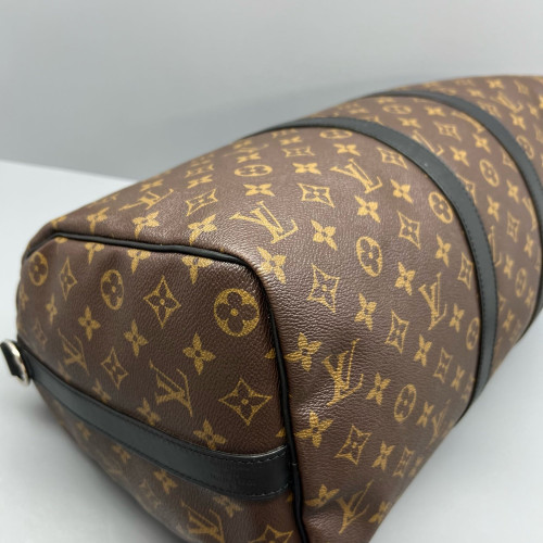 Louis Vuitton Keepall Bandouliere 45 Monogram Brown