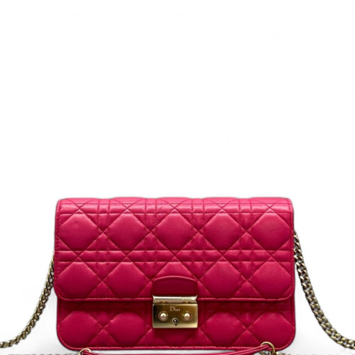 Dior Miss Dior Promenade Pouch Calfskin Rose