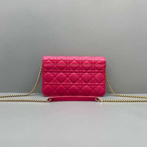 Dior Miss Dior Promenade Pouch Calfskin Rose