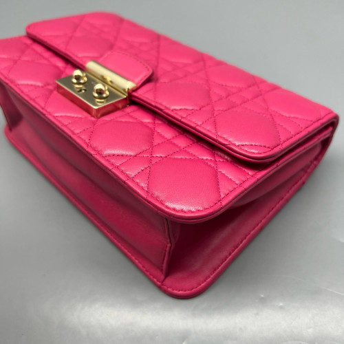 Dior Miss Dior Promenade Pouch Calfskin Rose