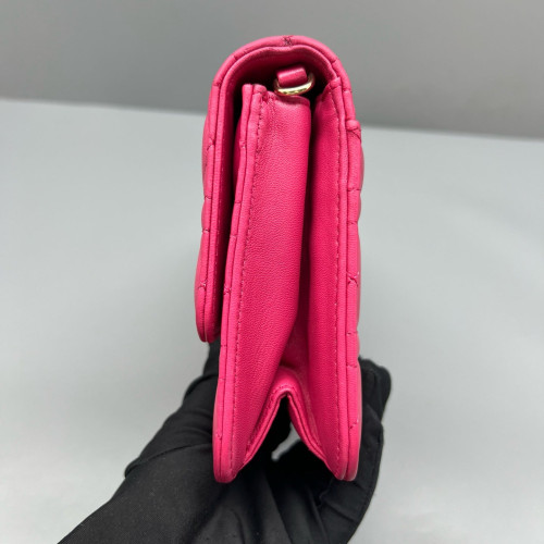 Dior Miss Dior Promenade Pouch Calfskin Rose