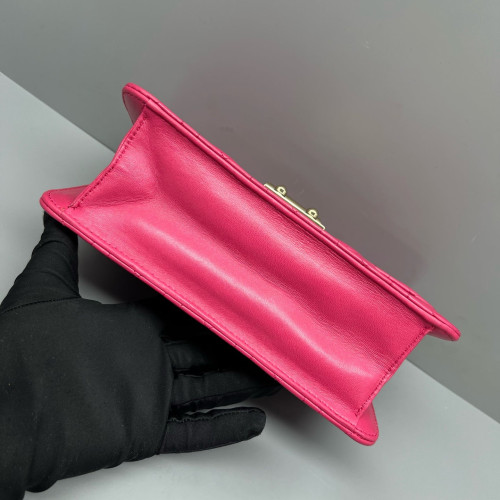 Dior Miss Dior Promenade Pouch Calfskin Rose