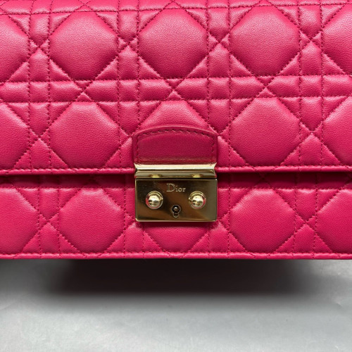 Dior Miss Dior Promenade Pouch Calfskin Rose