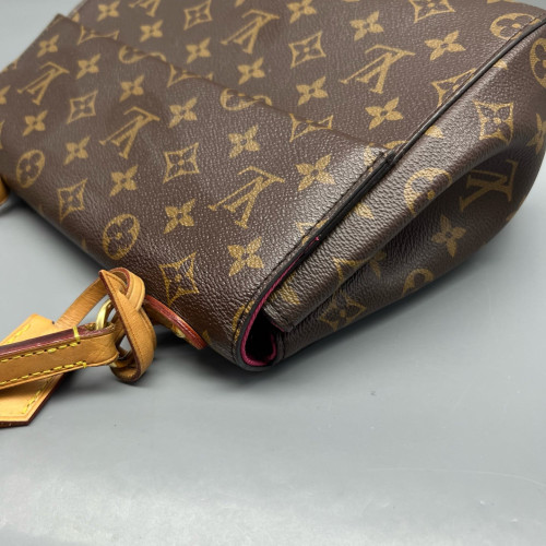 Louis Vuitton Cluny Bb Monogram Brown Magenta