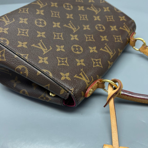 Louis Vuitton Cluny Bb Monogram Brown Magenta