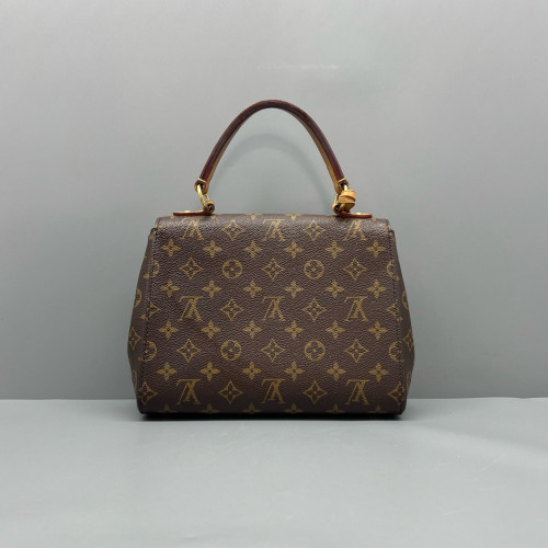 Louis Vuitton Cluny Bb Monogram Brown Magenta