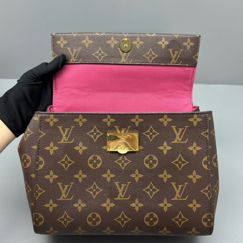 Louis Vuitton Cluny Bb Monogram Brown Magenta