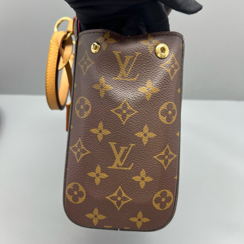 Louis Vuitton Cluny Bb Monogram Brown Magenta