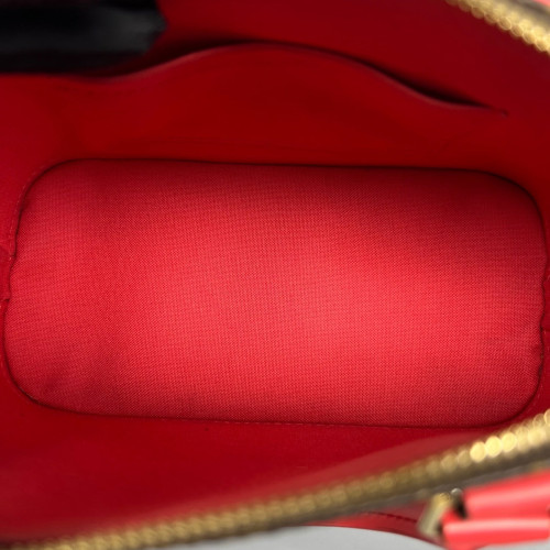Louis Vuitton Alma BB Monogram Brown Red