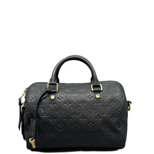 Louis Vuitton Speedy Bandouliere 25 Monogram Empreinte Black Louis Vuitton Speedy Bandouliere 25 Monogram Empreinte Black