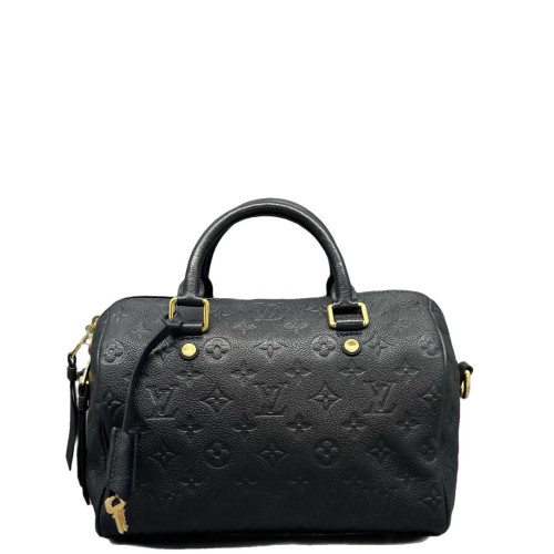 Louis Vuitton Speedy Bandouliere 25 Monogram Empreinte Black