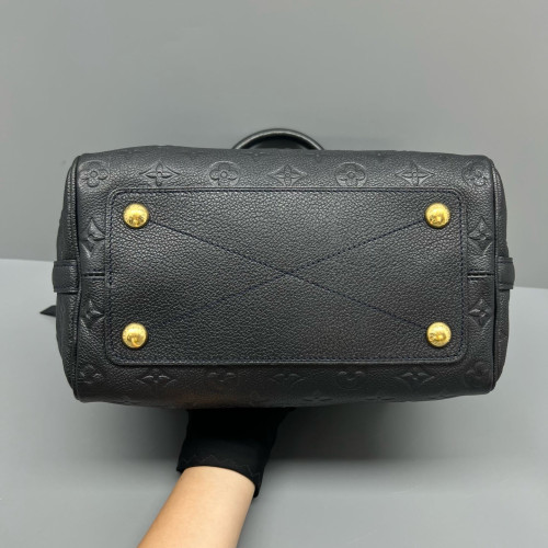 Louis Vuitton Speedy Bandouliere 25 Monogram Empreinte Black