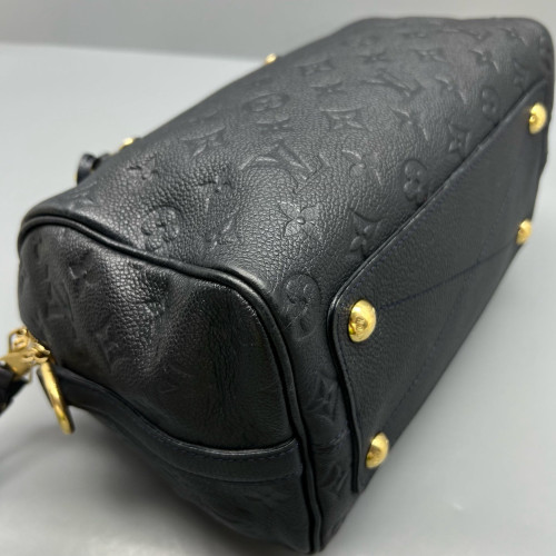 Louis Vuitton Speedy Bandouliere 25 Monogram Empreinte Black