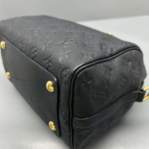 Louis Vuitton Speedy Bandouliere 25 Monogram Empreinte Black