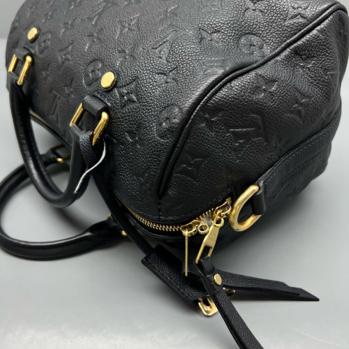 Louis Vuitton Speedy Bandouliere 25 Monogram Empreinte Black