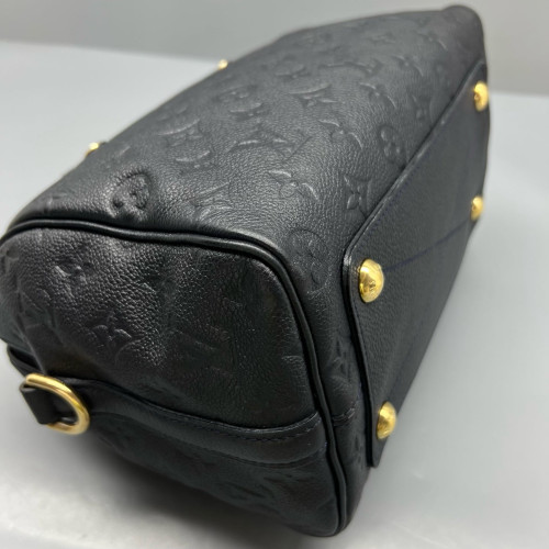Louis Vuitton Speedy Bandouliere 25 Monogram Empreinte Black