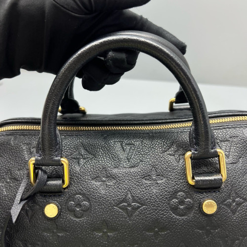 Louis Vuitton Speedy Bandouliere 25 Monogram Empreinte Black