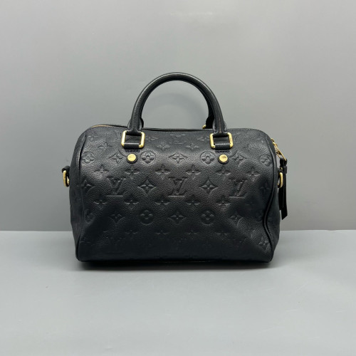 Louis Vuitton Speedy Bandouliere 25 Monogram Empreinte Black
