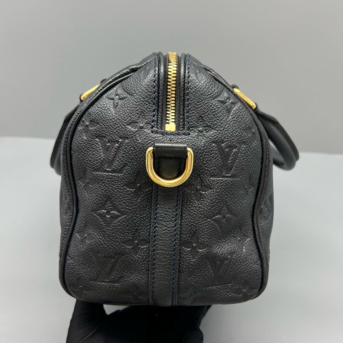 Louis Vuitton Speedy Bandouliere 25 Monogram Empreinte Black