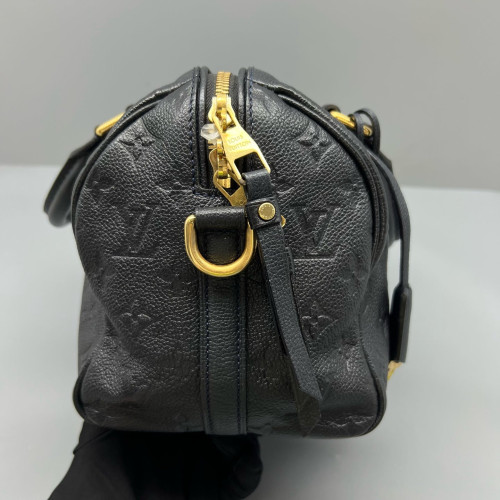 Louis Vuitton Speedy Bandouliere 25 Monogram Empreinte Black