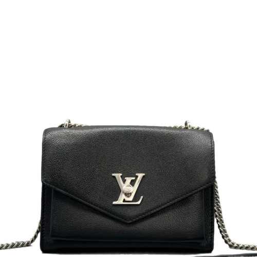 Louis Vuitton Mylockme Chain Bag BB Calfskin Black