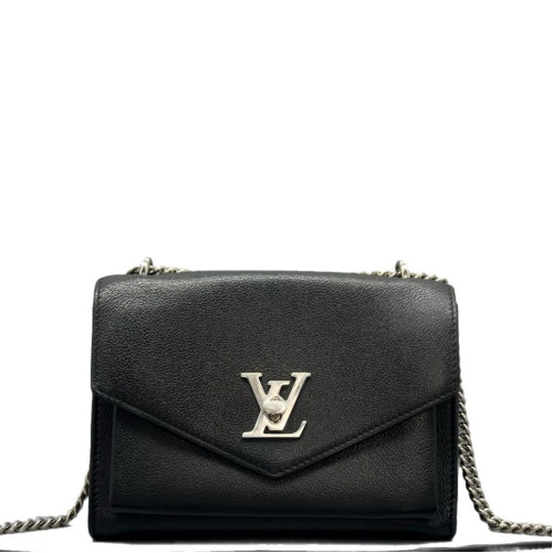 Louis Vuitton Mylockme Chain Bag BB Calfskin Black