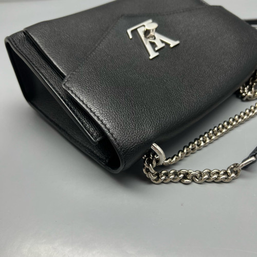 Louis Vuitton Mylockme Chain Bag BB Calfskin Black